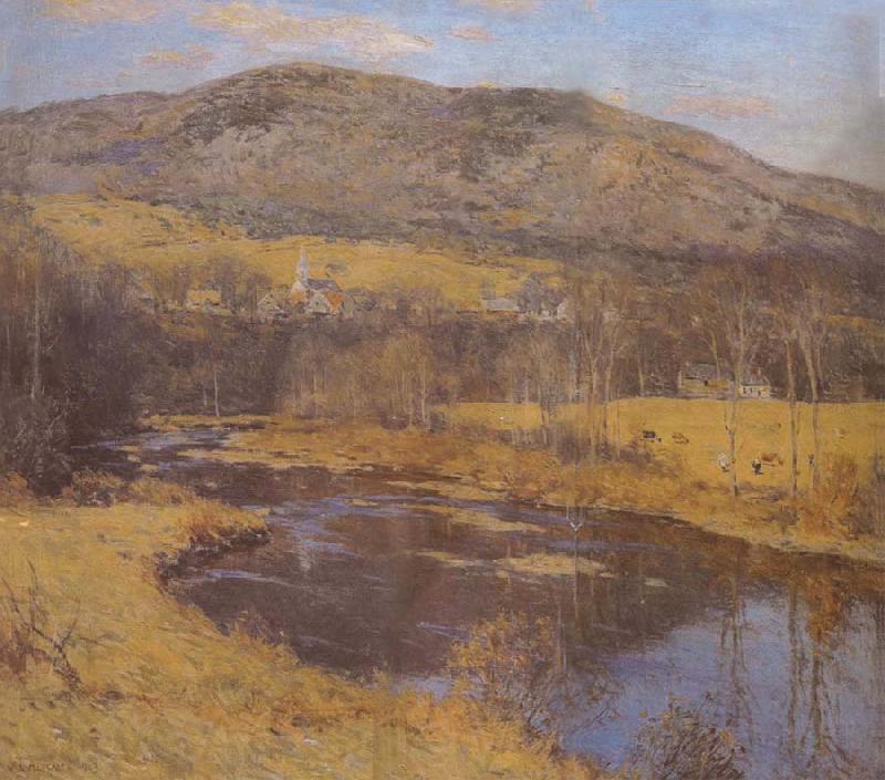Metcalf, Willard Leroy The North Country Spain oil painting art